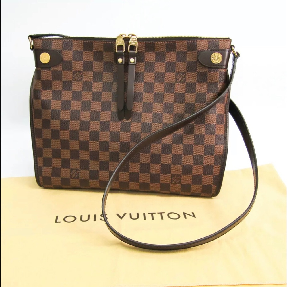❤️Auth rare Louis Vuitton Damier Ebene Duomo Bag❤️